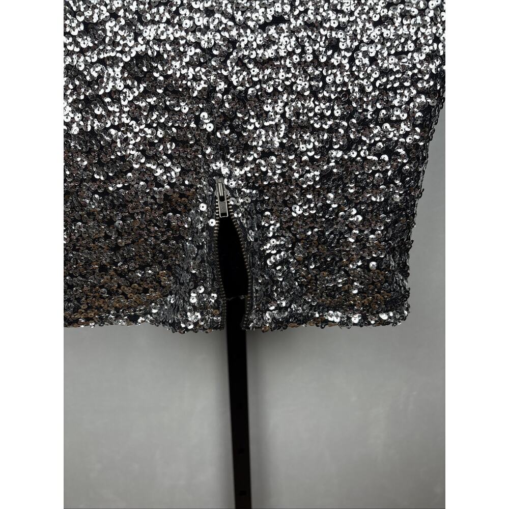 NEW Mark Wong Nark Sequin Bodycon Mini Dress Women Small Party Night Out Festive - Picture 8 of 11